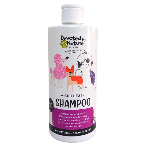 Dog Flea Shampoo 500ml Devoted By Nature Devoted by Nature