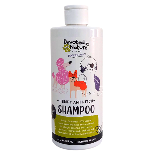 Devoted by Nature's Hemp Shampoo For Dogs And Cats With Itchy Skin