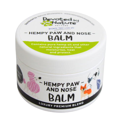 Devoted by Nature's Hemp Paw & Nose Balm for dogs and cats